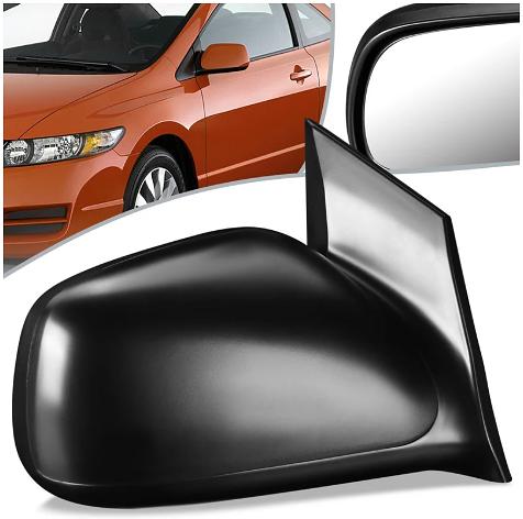 Honda Civic Coupe Passenger Side Power Mirror for 2006 to 2011