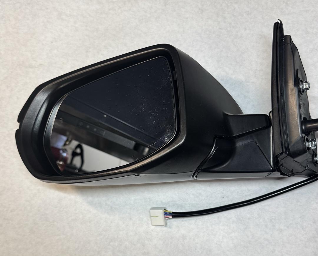 Powered Heated Left Driver Side Door View Mirror w/Turn Signal & Blind Spot Detection Compatible with 2017-2020 CR-V, Black