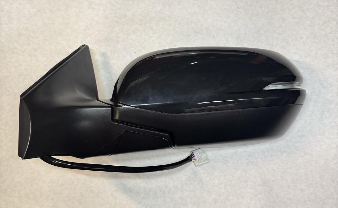 Powered Heated Left Driver Side Door View Mirror w/Turn Signal & Blind Spot Detection Compatible with 2017-2020 CR-V, Black