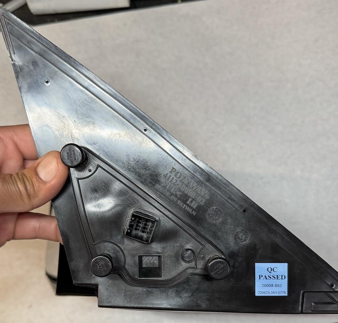 Factory Style Left Side Powered+Heated Rear View Mirror