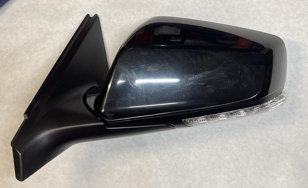 Powered Heated Left Driver Side Door View Mirror w/Turn Signal Puddle Light Compatible with 2010-2013 Lacrosse