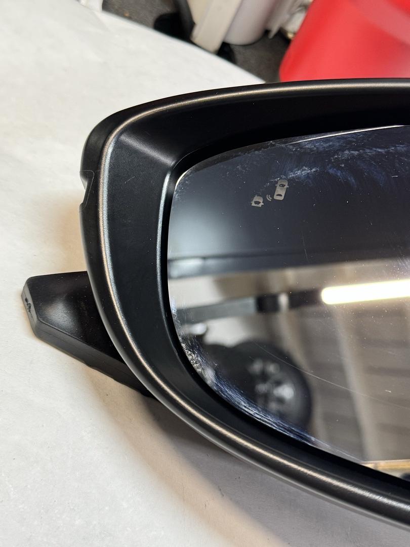 Heated Powered Left Driver Side Door View Mirror w/Turn Signal Blind Spot Detection Compatible With 2018-2020 Accord