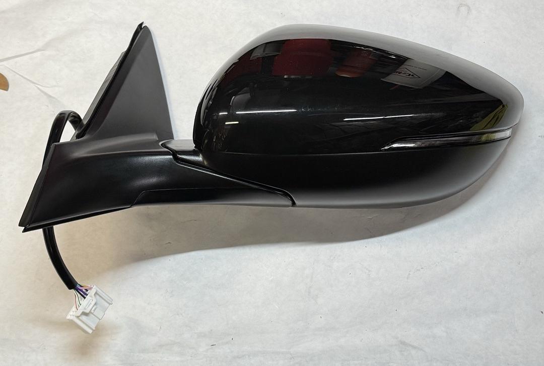 Heated Powered Left Driver Side Door View Mirror w/Turn Signal Blind Spot Detection Compatible With 2018-2020 Accord