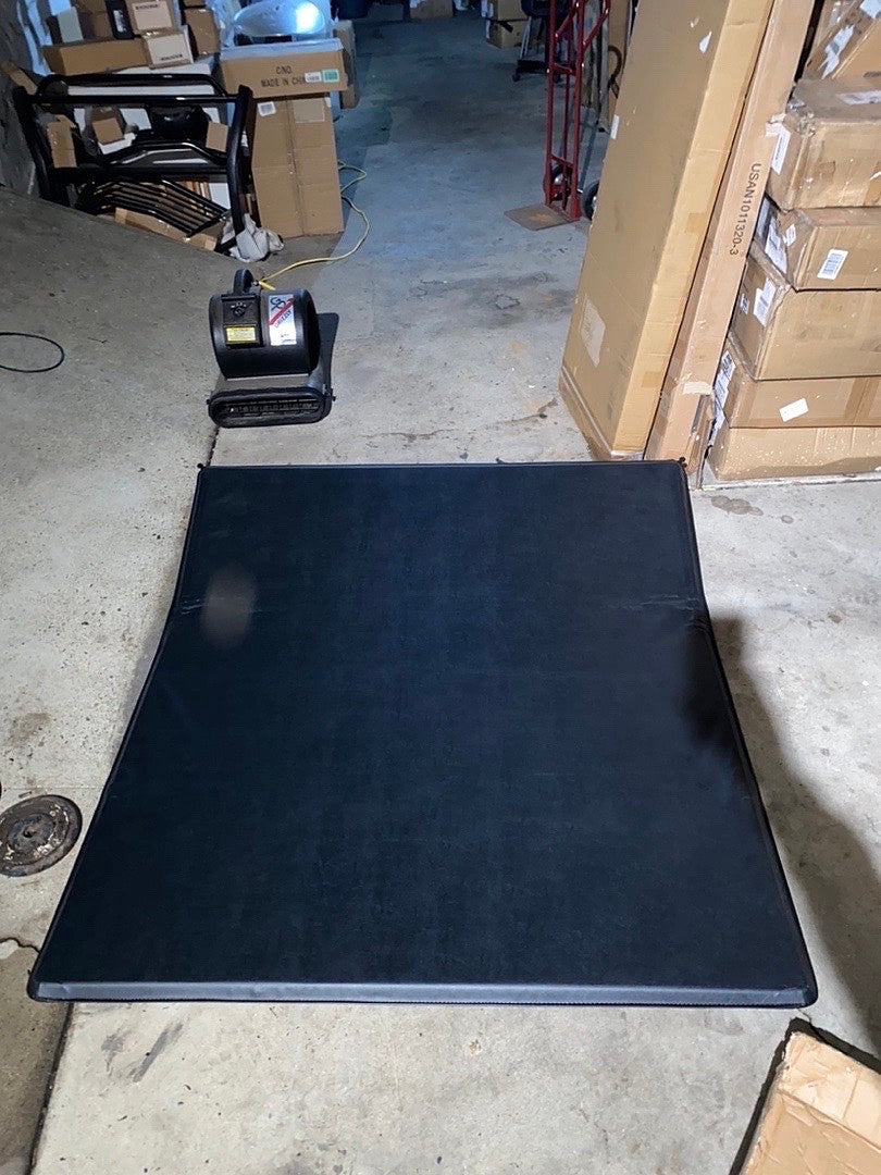 5ft 16-19 Toyota Tacoma Pickup Truck Rear Trunk Bed Soft Tri-Fold Adjustable Tonneau Cover 5ft 61.5 W 63L