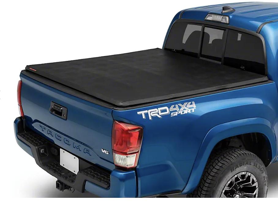 5ft 16-19 Toyota Tacoma Pickup Truck Rear Trunk Bed Soft Tri-Fold Adjustable Tonneau Cover 5ft 61.5 W 63L