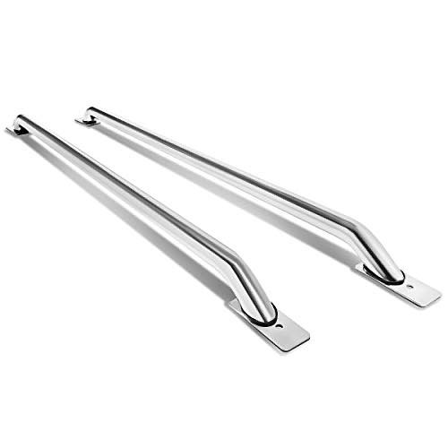 Pair of Truck Bed Rails for 92-11 Ranger 00-05 Tundra,Metallic