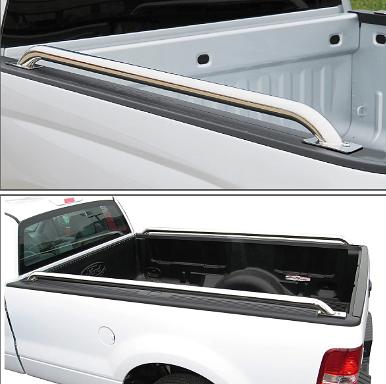 Pair of Truck Bed Rails for 92-11 Ranger 00-05 Tundra,Metallic