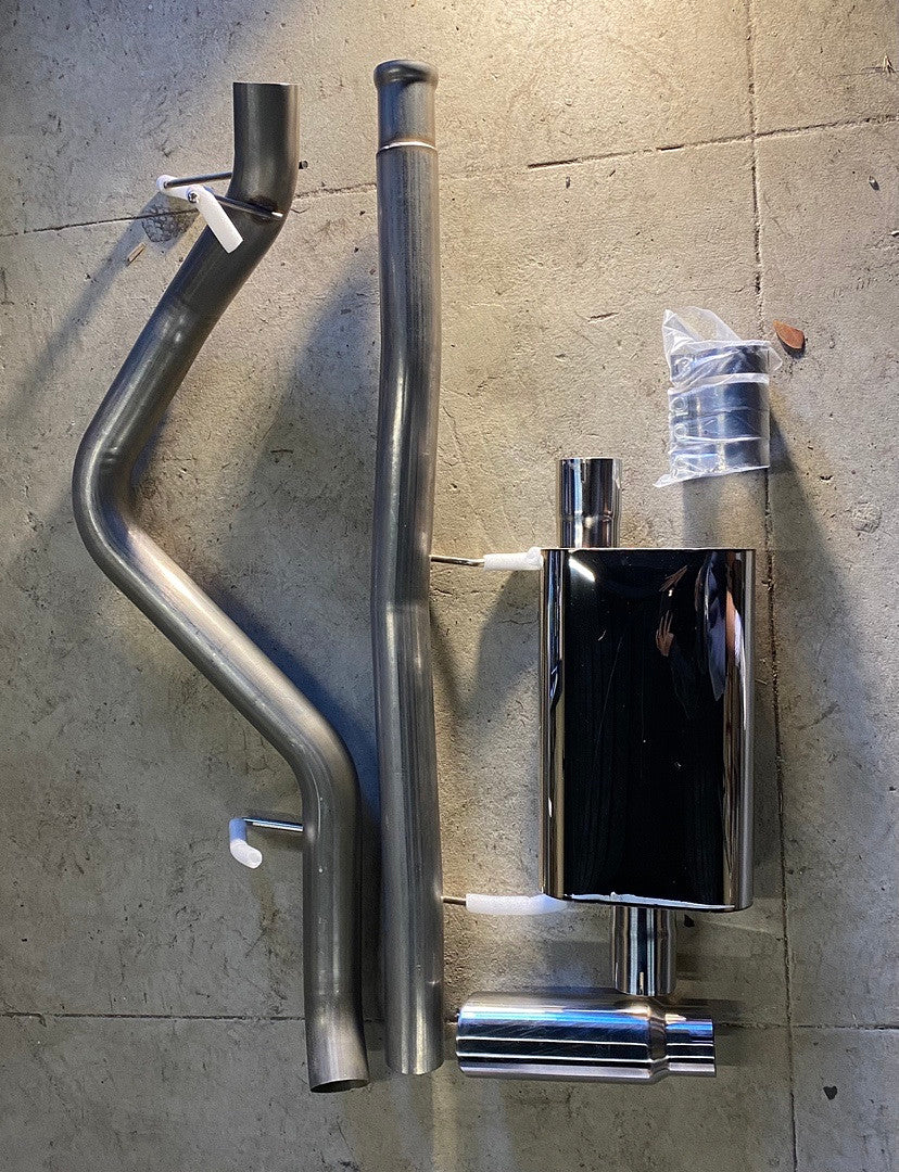 07-13 CHEVY SILVERADO GMC SIERRA 1500 crew/extended cab short bed catback exhaust system