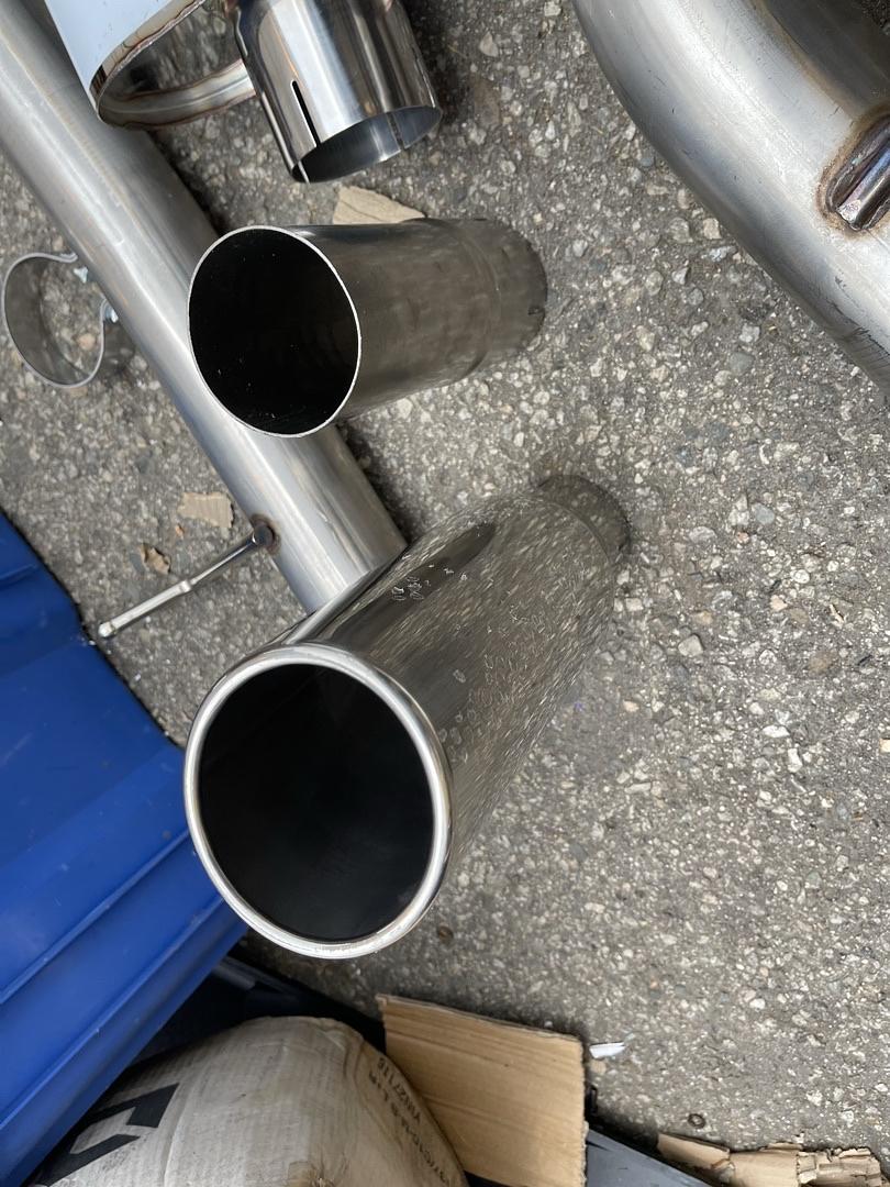07-13 CHEVY SILVERADO GMC SIERRA 1500 crew/extended cab short bed catback exhaust system