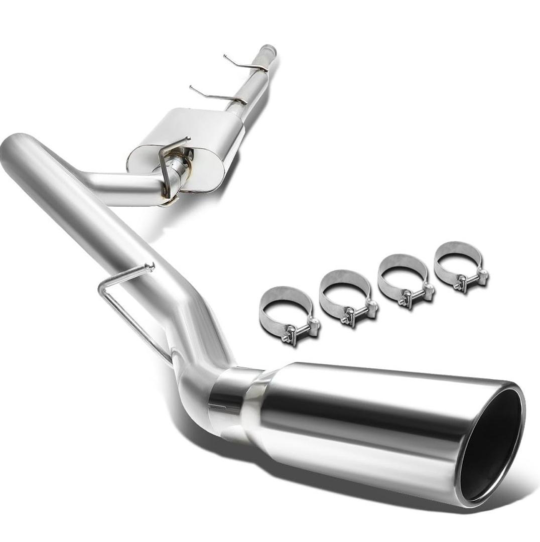 07-13 CHEVY SILVERADO GMC SIERRA 1500 crew/extended cab short bed catback exhaust system