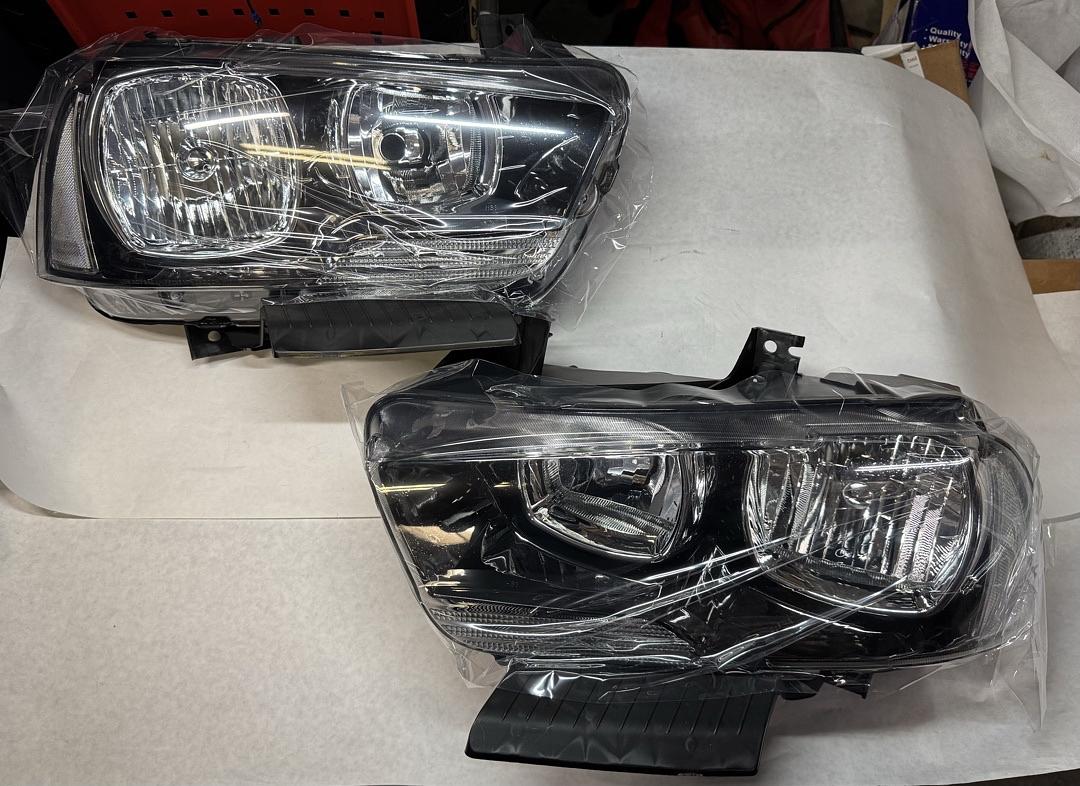 2011 to 2014 Dodge Charger Black Housing Headlights Luces Micas Calaveras Faros Negras