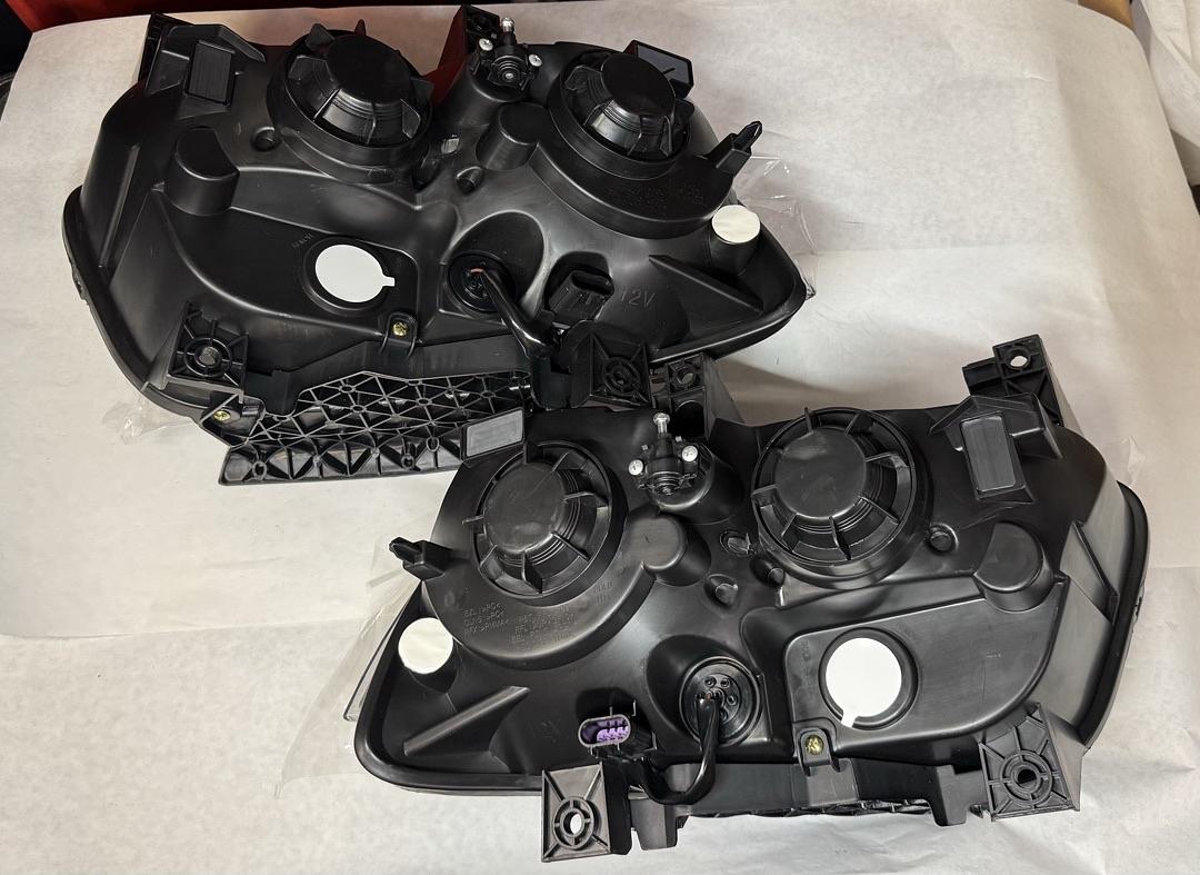 2011 to 2014 Dodge Charger Black Housing Headlights Luces Micas Calaveras Faros Negras