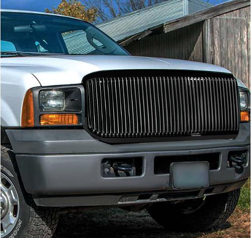 Front Bumper Grille For 05-07 Ford F-250SD F-350SD, F-450SD, F-550SD