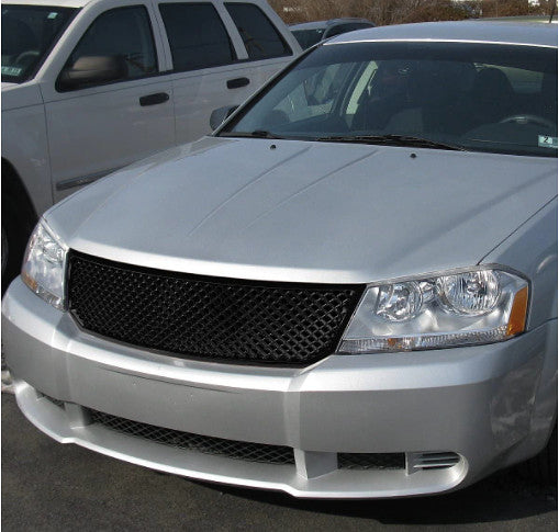Front Bumper Grille Guard [For 07-10 Dodge Avenger Sedan]