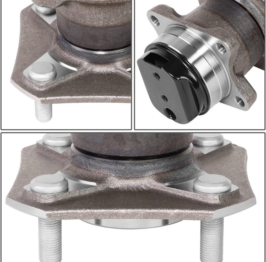 Rear Wheel Bearing Hub Assembly w/Speed Sensor Compatible with 2007-2012 Versa
