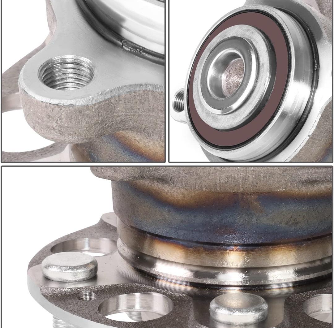 DNA MOTORING OEM-WHA-0088 Rear Wheel Bearing Hub Assembly Compatible with 15-19 Acura TLX / 09-14 TSX / 08-15 Accord