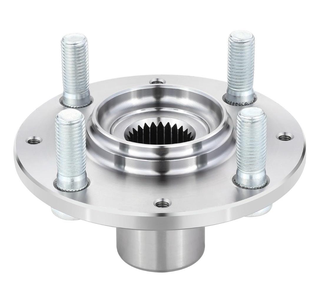 DNA MOTORING Front Wheel Hub Studs Assembly Compatible with 92-00 Honda Civic / 93-97 Civic Del Sol, OEM-WHA-0219, 44600-S04-980, 44600-SO4-980