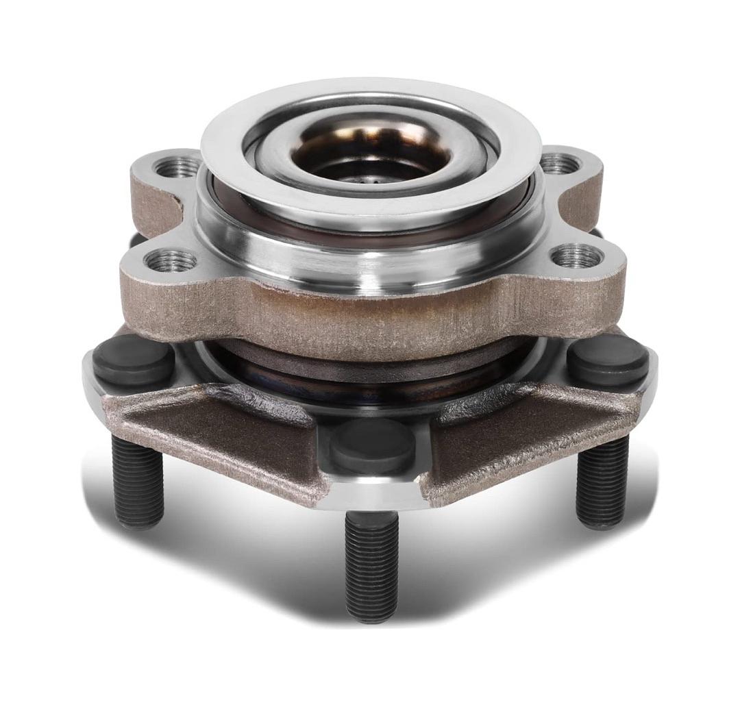 DNA MOTORING OEM-WHA-0191 Front Wheel Bearing Hub Assembly Compatible with 15-18 City Express / 11-17 Juke / 11-17 Leaf / 13-19 NV200 / 13-20 Sentra