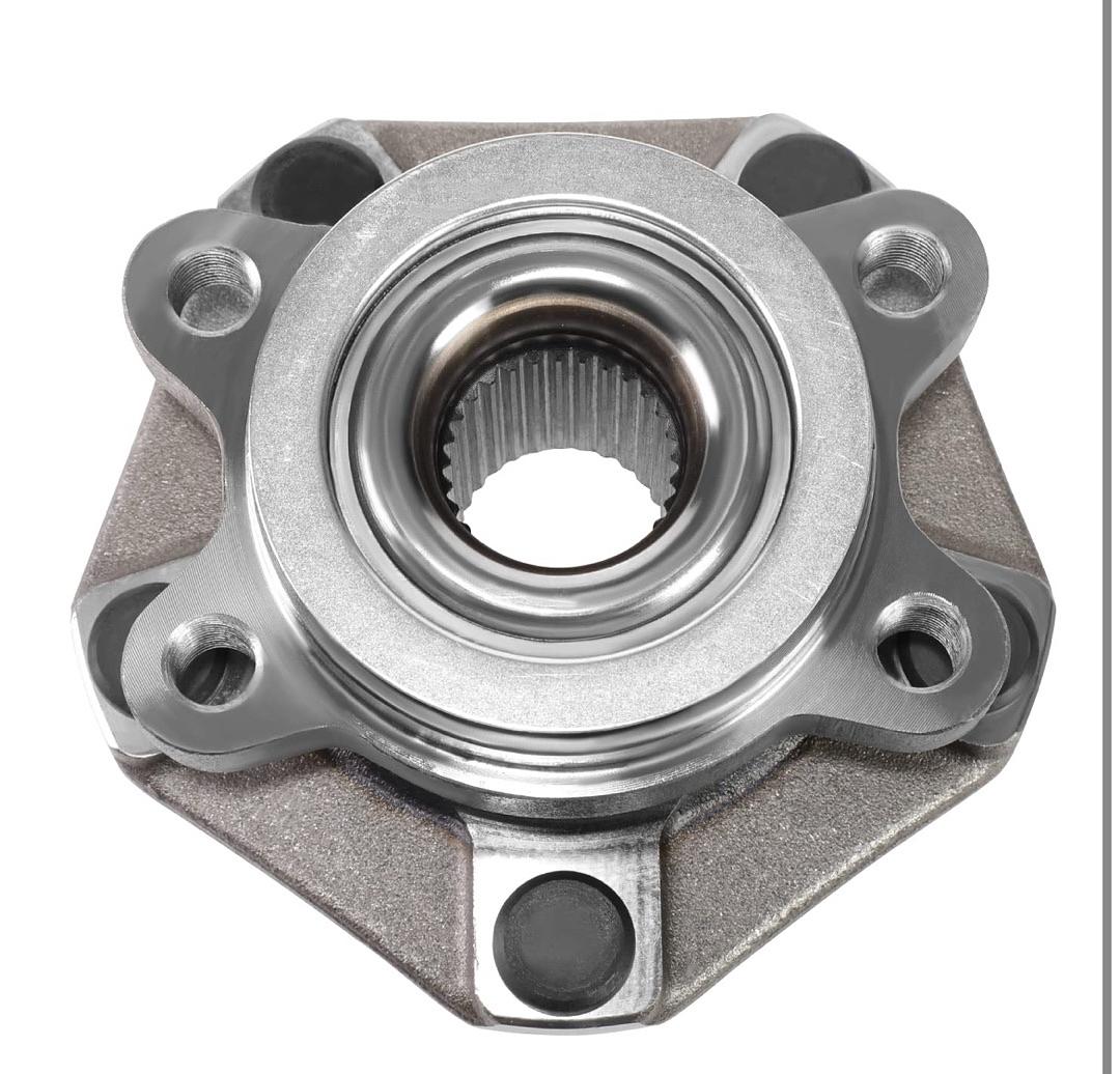 DNA MOTORING OEM-WHA-0191 Front Wheel Bearing Hub Assembly Compatible with 15-18 City Express / 11-17 Juke / 11-17 Leaf / 13-19 NV200 / 13-20 Sentra