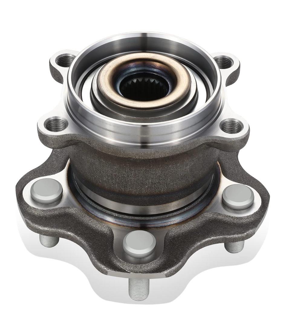 DNA MOTORING OEM-WHA-0119 Rear Wheel Bearing Hub Assembly Compatible with 14-17 Nissan Juke / 14-19 Rogue AWD