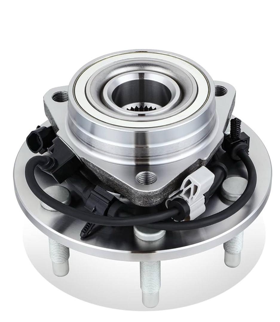 DNA MOTORING OEM-WHA-0010 Front Wheel Bearing Hub Assembly w/ABS Sensor Compatible with 02-06 Escalade/Avalanche 1500, 00-06 Suburban 1500 / Tahoe/Yukon, 03-14 Express/Savana 1500