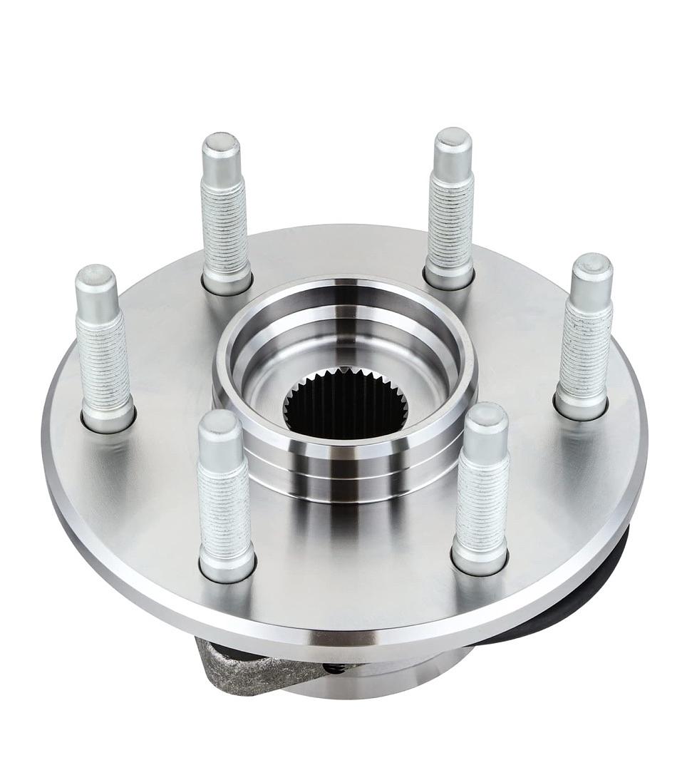 DNA MOTORING OEM-WHA-0010 Front Wheel Bearing Hub Assembly w/ABS Sensor Compatible with 02-06 Escalade/Avalanche 1500, 00-06 Suburban 1500 / Tahoe/Yukon, 03-14 Express/Savana 1500