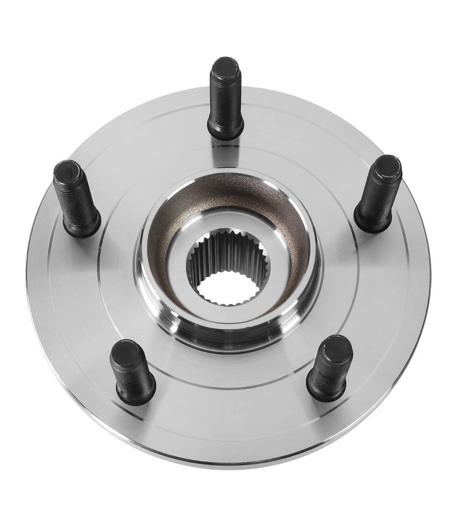 DNA MOTORING OEM-WHA-0172 Front Wheel Bearing Hub Assembly Compatible with 2005-2010 Dakota / 2006-2009 Raider