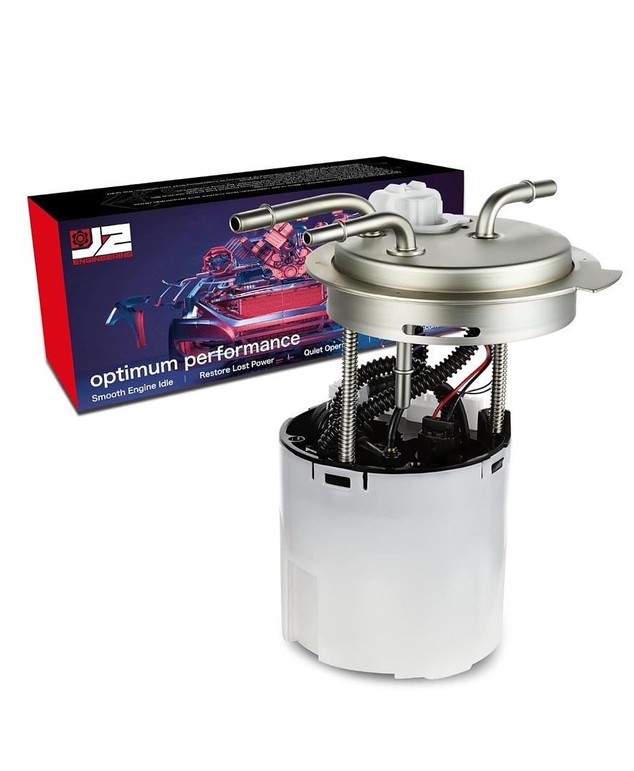 J2 Engineering Electric Fuel Pump Module Assembly Compatible with 04-06 Avalanche 2500/04-07 Suburban 2500, Yukon XL 2500, J2-FPM-0113