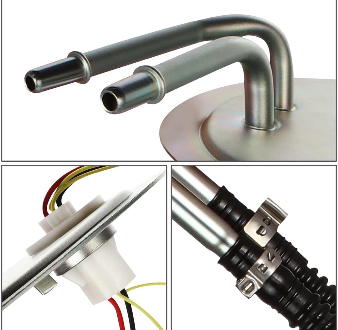 J2 Engineering Electric Fuel Pump Module Assembly Compatible with 99-04 F250 F350 Super Duty / 99 F250, J2-FPM-0010