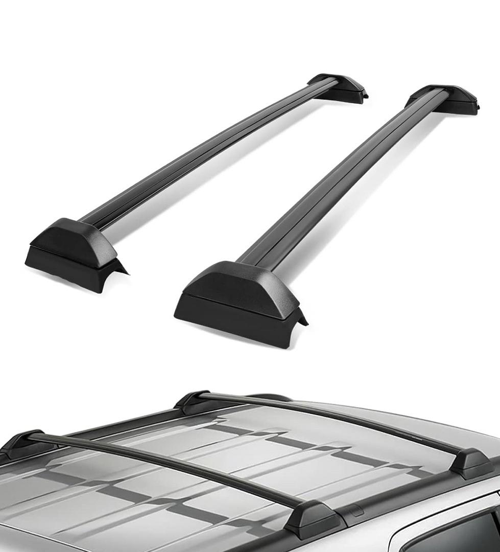 Aluminum Top Rail Roof Rack Cross Bar[02-06 Honda CRV],Black