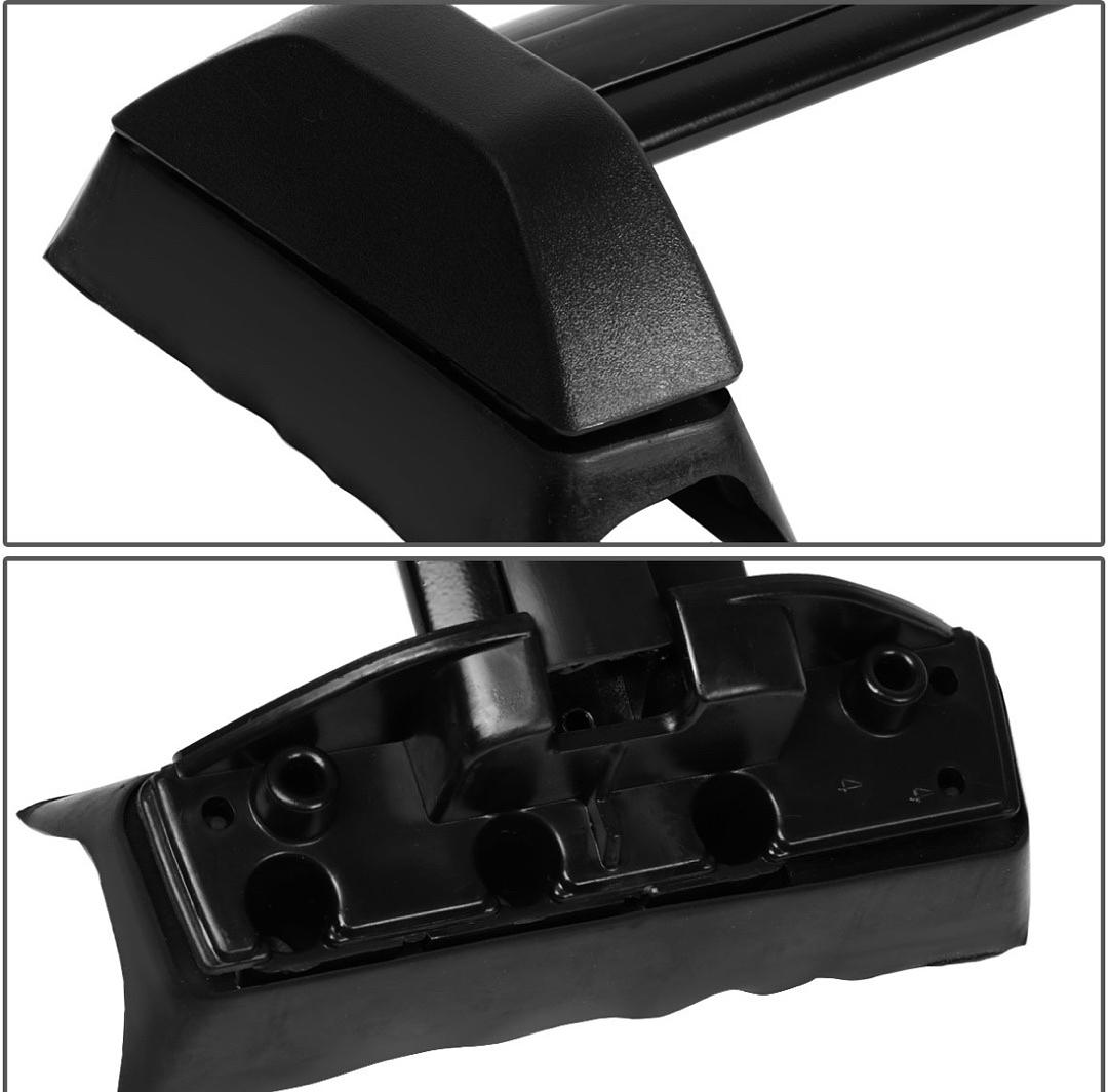 Aluminum Top Rail Roof Rack Cross Bar[02-06 Honda CRV],Black