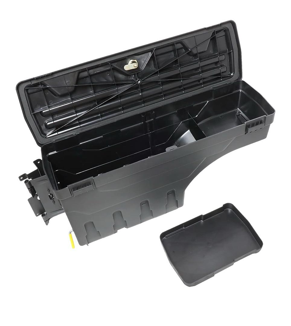 DNA Motoring ZTL-Y-0198 ‚ÄãTruck Bed Storage Tool Box Wheel Well Case Compatible With 15-19 Colorado/Canyon Driver Side with Key & Mounting Hardware