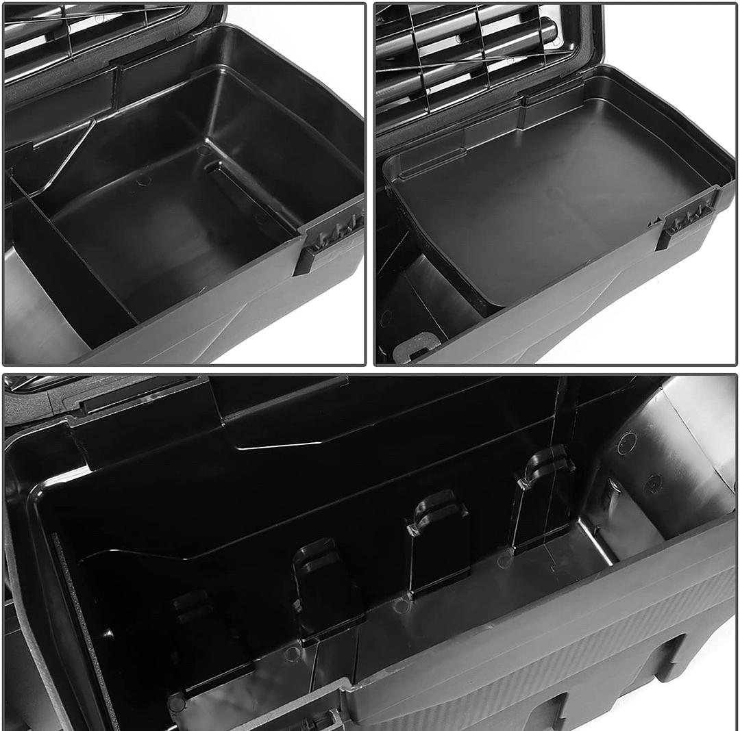 DNA Motoring ZTL-Y-0198 ‚ÄãTruck Bed Storage Tool Box Wheel Well Case Compatible With 15-19 Colorado/Canyon Driver Side with Key & Mounting Hardware