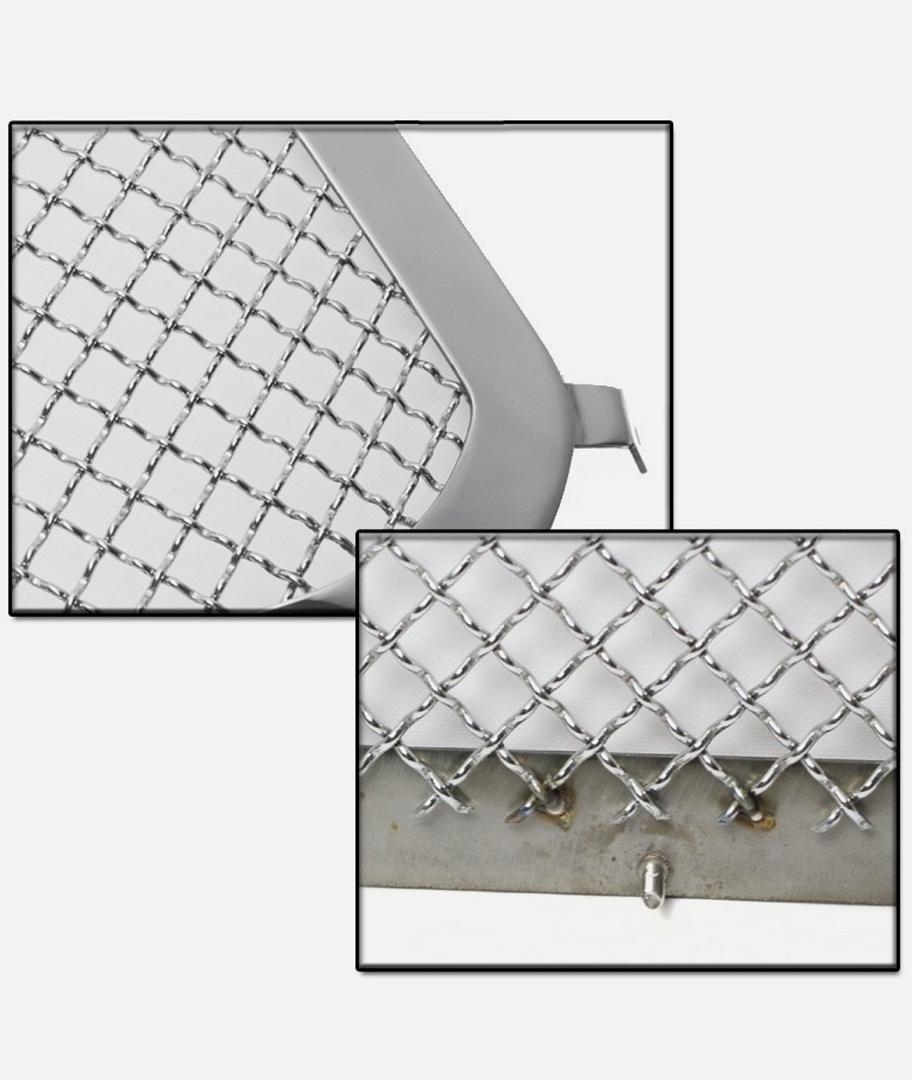 TOYOTA 2014 2015 TUNDRA TRUCK CHROME FRONT UPPER MAIN HOOD MESH GRILLE GRILL NEW