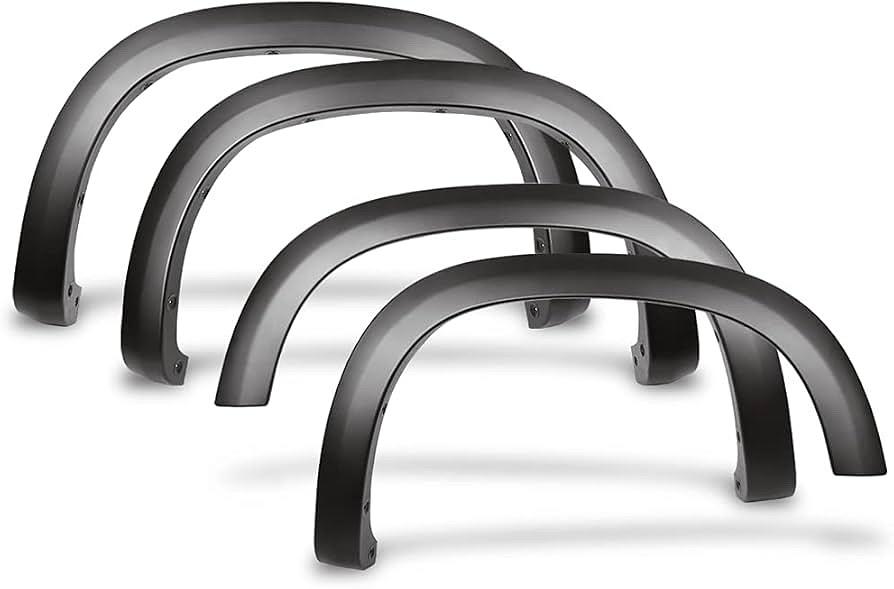 19-23 Chevy Silverado 1500 Matte Black Fender Flares