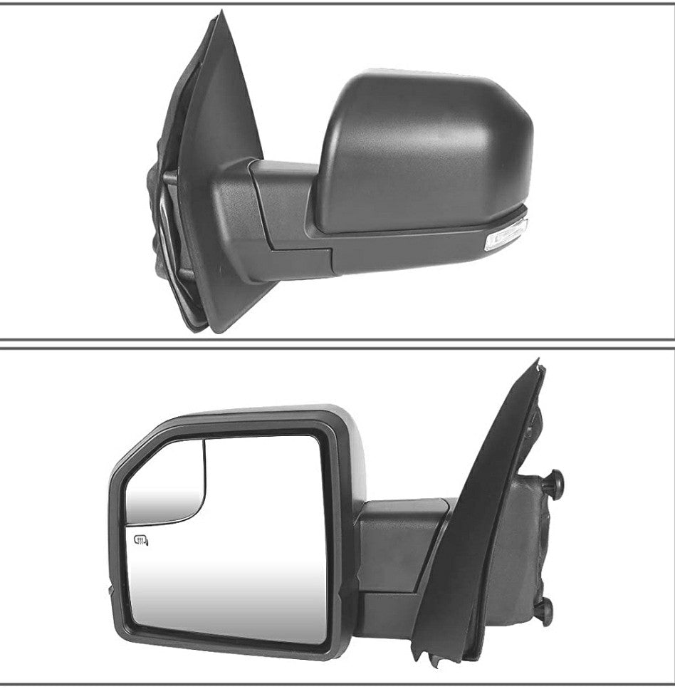 15-18 Ford F-150 Powered Heated LED Signal Factory Style Side Mirror Left
