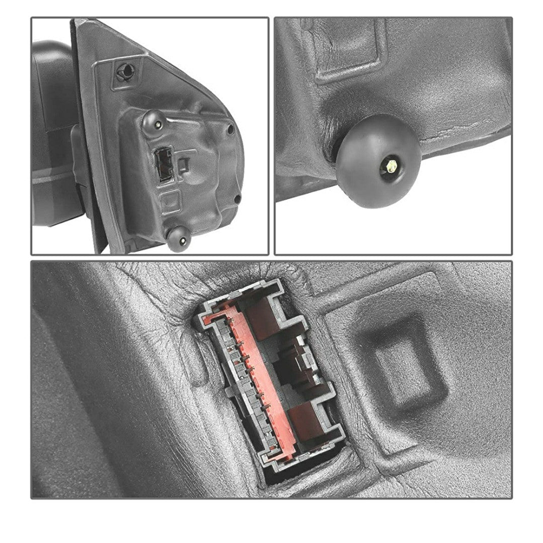 15-18 Ford F-150 Powered Heated LED Signal Factory Style Side Mirror Left
