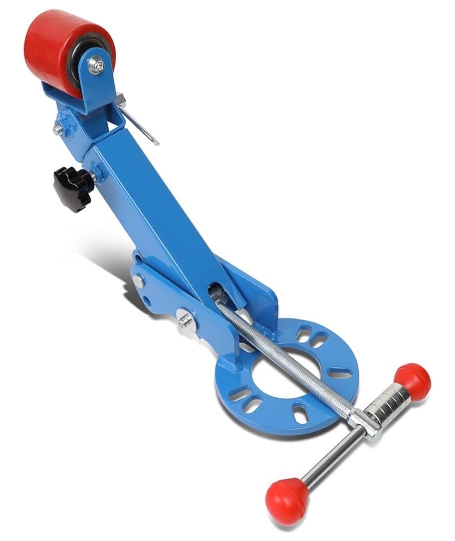 Fender Roller Reforming Extending Tool Adjustable Heavy Duty Wheel Arch Roller Flaring Former, 14" to 22 3/4" Blue