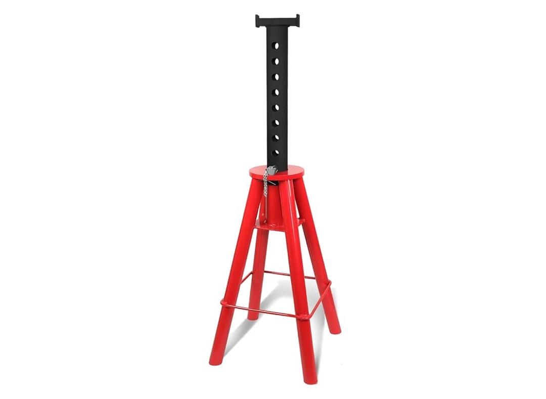 10T Pin-Type Jack Stands Heavy Duty Steel 10 Ton (20,000 lbs) Capacity,Adjustable Height 28"-47.5"