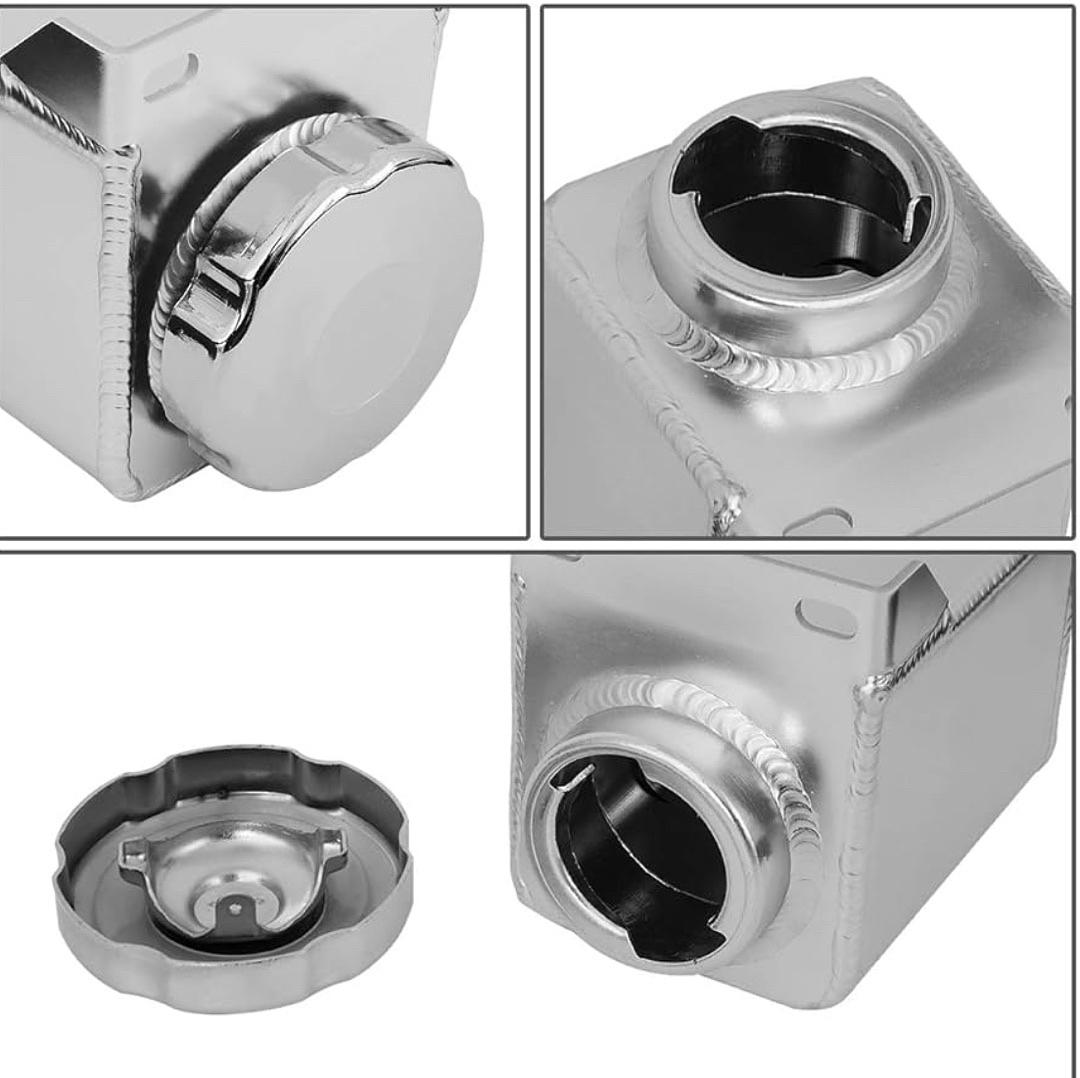 Aluminum Power Steering Reservoir Tank/Bottle [Compatible with 99-04 Ford Mustang]