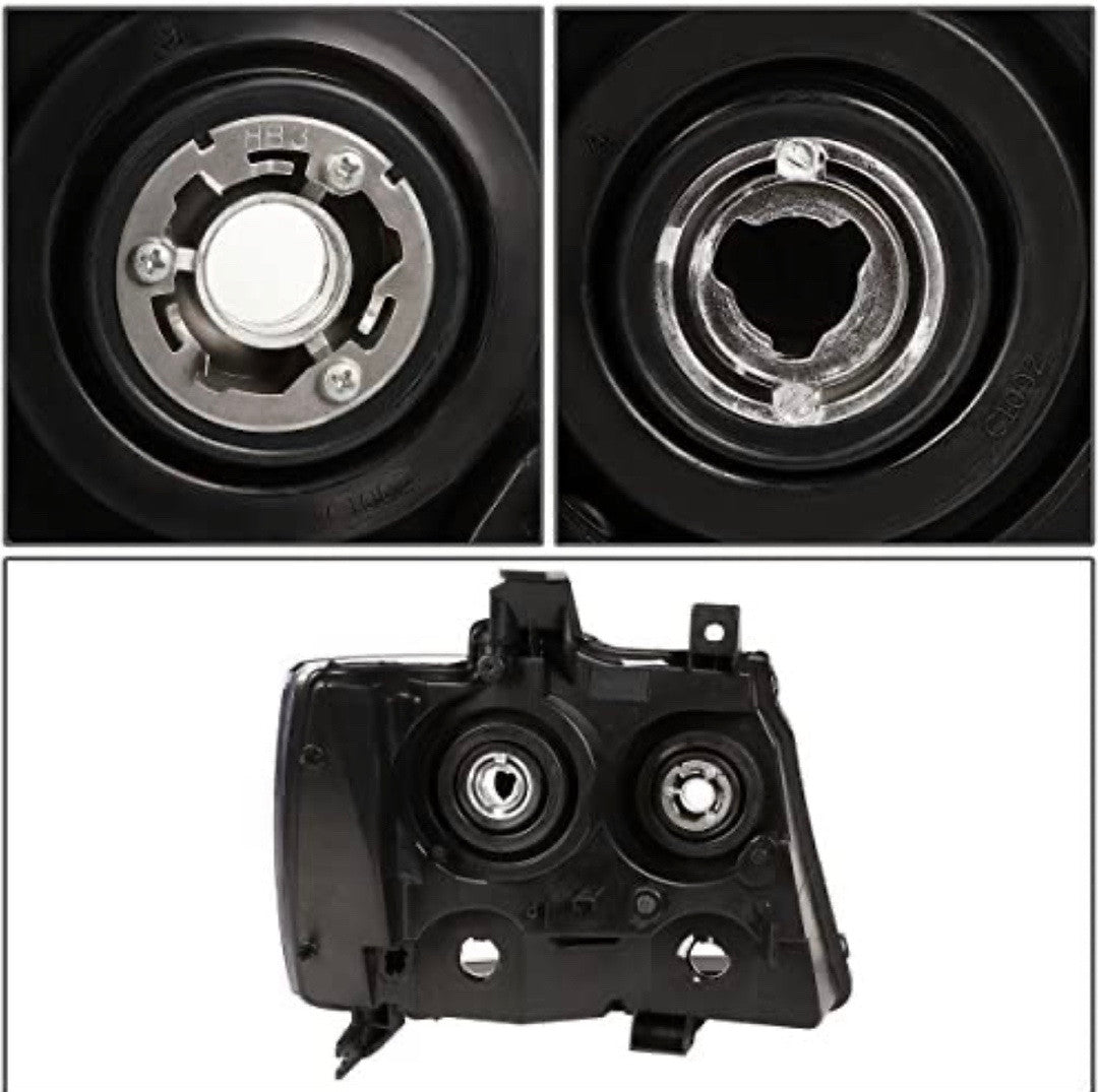 New HL-OH-CSA07-SM-CL1 For 07-14 Chevy Tahoe/Avalanche/Suburban