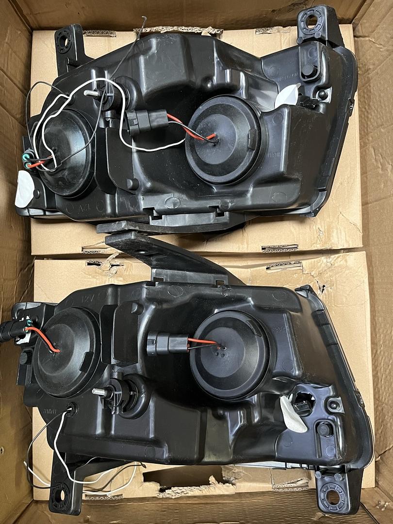 2011 To 2013 Jeep Grand Cherokee Smoked Headlights DRL LED Ahumadas Luces Micas Calaveras Faros Focos Luz Light