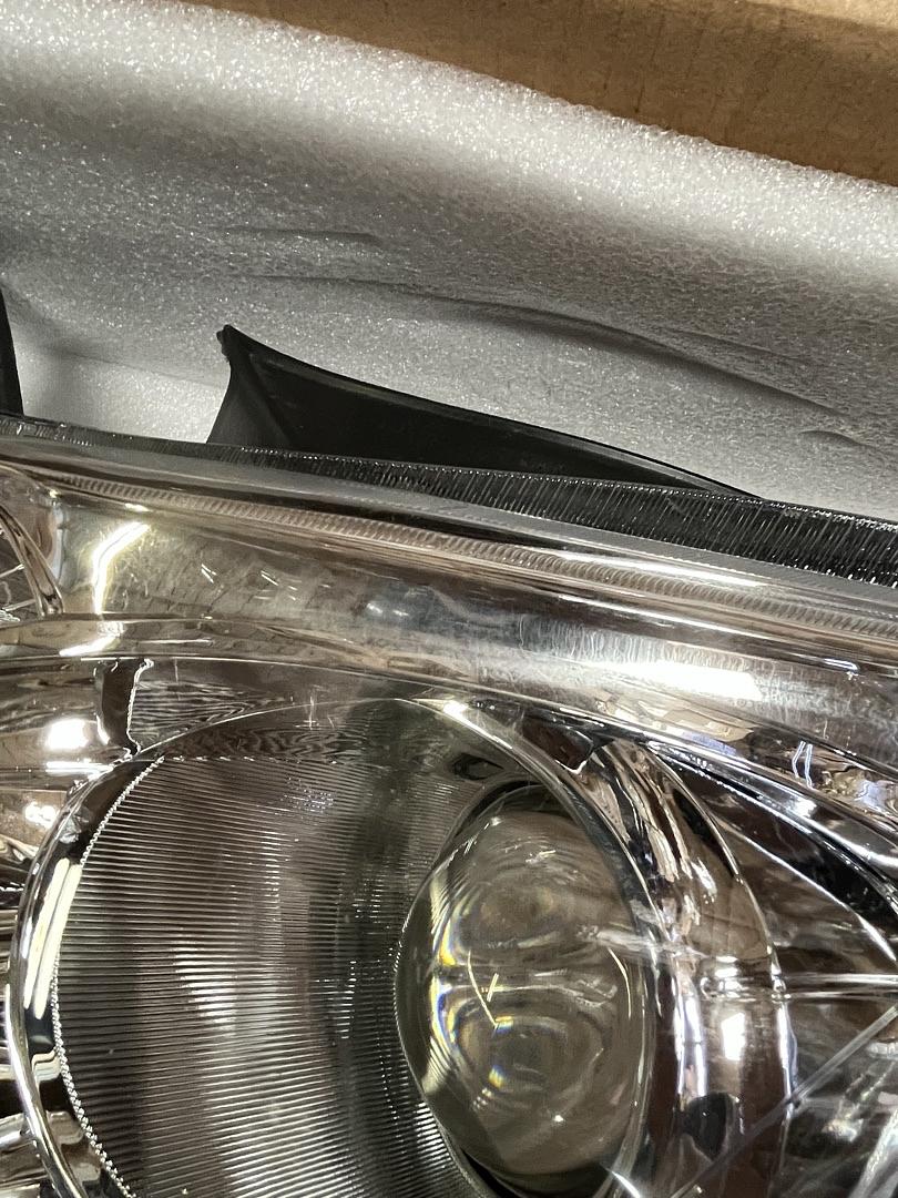 Ob HL-OH-HSON11-CH-AM 11-14 Hyundai Sonata chrome / amber headlights