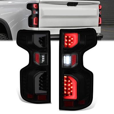 19-23 Chevy Silverado 1500 WT LT / 2022 Silverado 1500 LTD, Smoked Lens LED Taillights (Minor Scuff)