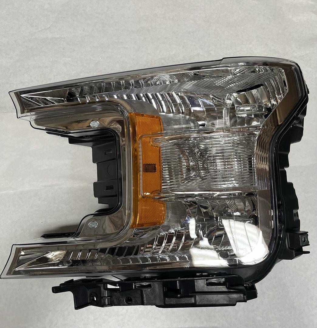 Chrome Housing Factory Style Headlight Lamp Left Side Replacement For 18-20 F150