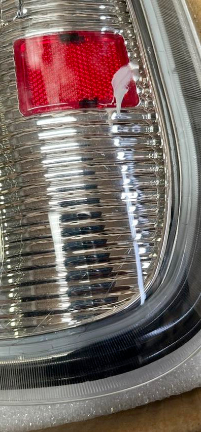(OB RIGHT SMALL CRACK HOUSING) TL-F15097-LED-CH-CL 97-03 Ford F-150 chrome clear Led Taillights