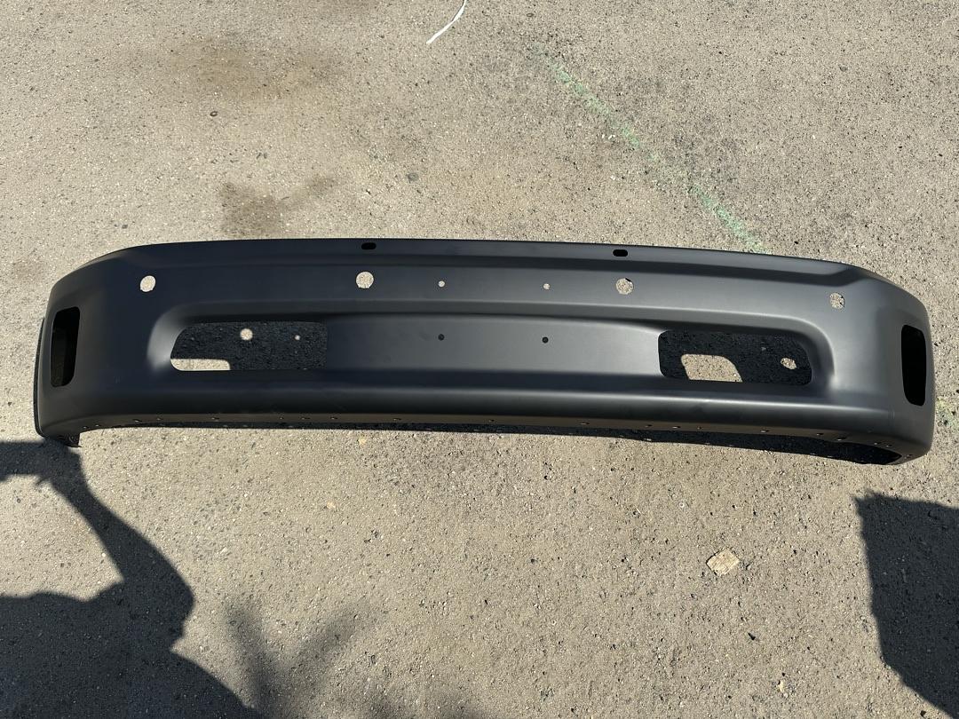 14-18 Ram 1500 19-23 Ram 1500 Classic with Parking Sensor Holes & Fog Light Cutouts Black Bumper