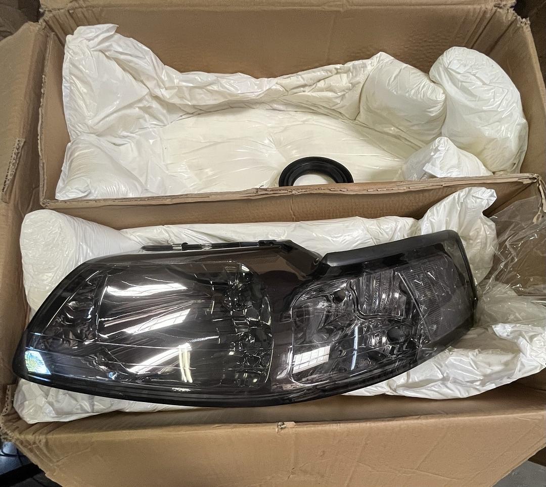 99-04 Ford Mustang (Left Side) Headlight Smoked