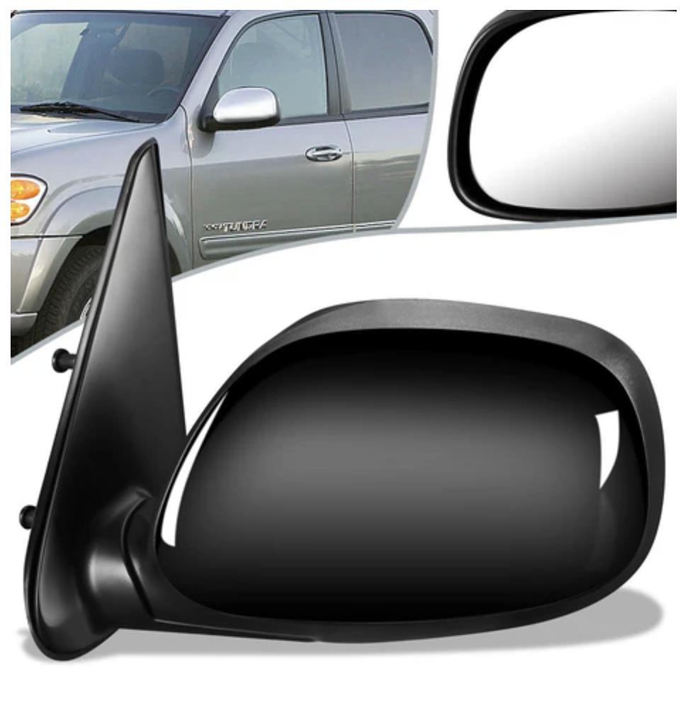 2005 to 2006 Toyota Tundra Left side Mirror Black espejo retrovisor izquierdo conductor