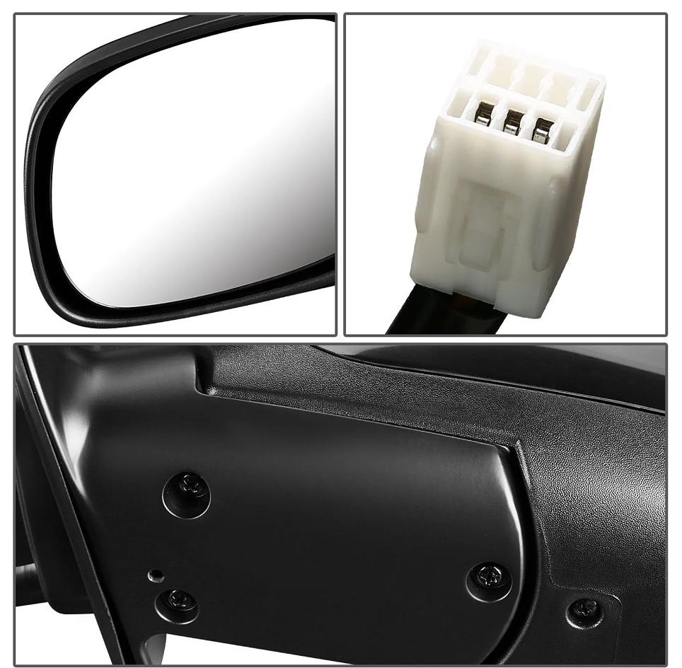 2005 to 2006 Toyota Tundra Left side Mirror Black espejo retrovisor izquierdo conductor